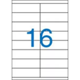   Etikett, univerzális, 105x35 mm, VICTORIA PAPER, 1600 etikett/csomag (LCV11381)