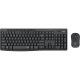 Egér- és billentyűzet készlet, vezeték nélküli, USB, LOGITECH, MK295, grafitszürke (LGBEM295G)