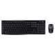 Egér- és billentyűzet készlet, vezeték nélküli, USB, HUN, LOGITECH MK270, fekete (LGBEMK270)