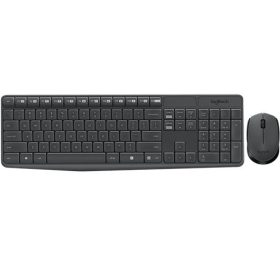   Egér- és billentyűzet készlet, vezeték nélküli, USB, HUN, LOGITECH MK235 (LGBMK235)