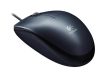 Egér, vezetékes, optikai, normál méret, USB, LOGITECH M100, fekete (LGEM100B)