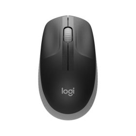   Egér, vezeték nélküli, optikai, USB, LOGITECH, M190, fekete (LGEM190BL)