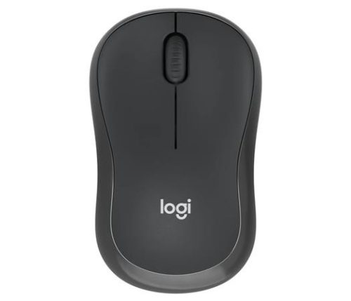 Egér, vezeték nélküli, optikai, csendes, BT, LOGITECH, M240, grafitszürke (LGEM240G)