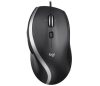 Egér, vezetékes, optikai, USB, normál méret, LOGITECH, M500S, fekete (LGEM500S)
