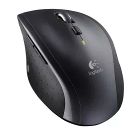   Egér, vezeték nélküli, lézeres, normál méret, USB, LOGITECH M705 Marathon, fekete (LGEM705)