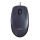 Egér, vezetékes, optikai, normál méret, USB, LOGITECH M90, sötétszürke (LGEM90G)