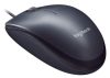 Egér, vezetékes, optikai, normál méret, USB, LOGITECH M90, sötétszürke (LGEM90G)