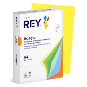   Másolópapír, színes, A3, 80 g, REY Adagio, intenzív sárga (LIPAD38IS)
