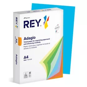   Másolópapír, színes, A4, 80 g, REY Adagio, intenzív kék (LIPAD48IK)