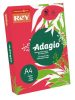 Másolópapír, színes, A4, 80 g, REY Adagio, intenzív piros (LIPAD48IP)