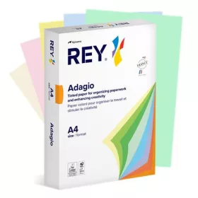   Másolópapír, színes, A4, 80 g, 5x100 lap, REY Adagio, pasztell mix (LIPAD48PX)