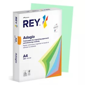   Másolópapír, színes, A4, 80 g, REY Adagio, pasztell zöld (LIPAD48PZ)