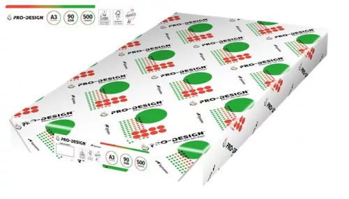 Másolópapír, digitális, A3, 90 g, PRO-DESIGN (LIPPD3090)