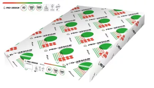 Másolópapír, digitális, A3, 100 g, PRO-DESIGN (LIPPD3100)