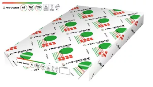 Másolópapír, digitális, A3, 160 g, PRO-DESIGN (LIPPD3160)