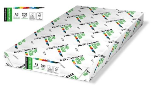 Másolópapír, digitális, A3, 200 g, PRO-DESIGN (LIPPD3200)