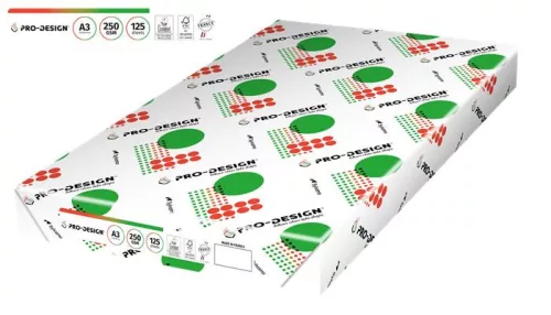 Másolópapír, digitális, A3, 250 g, PRO-DESIGN (LIPPD3250)