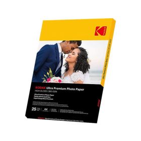   Fotópapír, tintasugaras, A4, 280 g, fényes, KODAK Fine Art (LKO9891261)