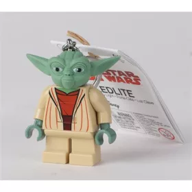   Kulcstartó, LED világítással, LEGO Star Wars Yoda (LLGLKE11H)