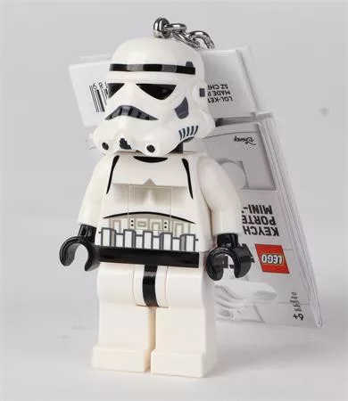 Kulcstartó, LED világítással, LEGO Star Wars Stormtrooper (LLGLKE12H)