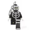 Kulcstartó, LED világítással, LEGO Skeleton Guy (LLGLKE137H)