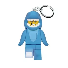   Kulcstartó, LED világítással, LEGO Shark Suit Guy (LLGLKE155)