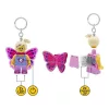 Kulcstartó, LED világítással, LEGO Butterfly Girl (LLGLKE171H)