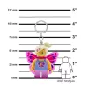 Kulcstartó, LED világítással, LEGO Butterfly Girl (LLGLKE171H)