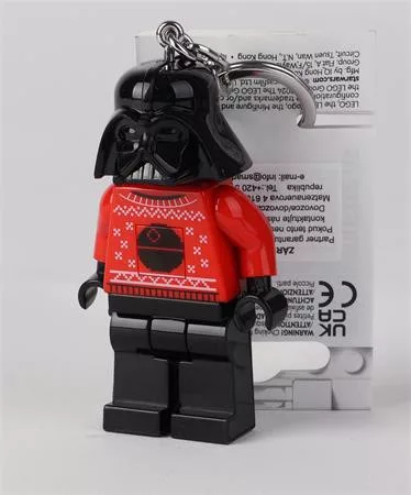Kulcstartó, LED világítással, LEGO Star Wars Darth Vader Sweater (LLGLKE173)