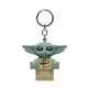 Kulcstartó, LED világítással, LEGO Star Wars The Mandolarian - Grogu (LLGLKE179A)