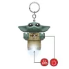 Kulcstartó, LED világítással, LEGO Star Wars The Mandolarian - Grogu (LLGLKE179A)