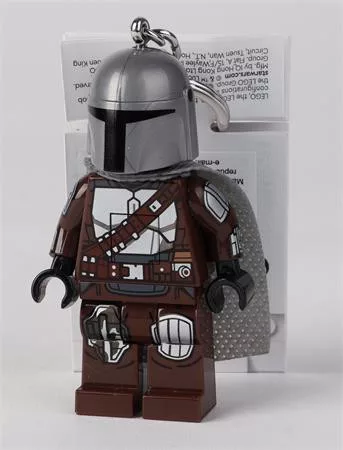 Kulcstartó, LED világítással, LEGO Star Wars The Mandolarian 2 (LLGLKE187H)