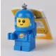 Kulcstartó, LED világítással, LEGO Space Baby (LLGLKE210H)