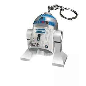   Kulcstartó, LED világítással, LEGO Star Wars R2D2 (LLGLKE21H)