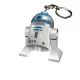 Kulcstartó, LED világítással, LEGO Star Wars R2D2 (LLGLKE21H)
