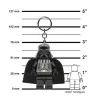Kulcstartó, LED világítással, LEGO Star Wars Darth Vader (LLGLKE7H)