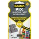 Ragasztó négyzetek, kétoldalas, eltávolítható, 12,7x12,7 mm, 3M SCOTCH Removable (LP108ST64)
