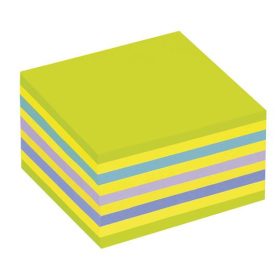   Öntapadó jegyzettömb, 76x76 mm, 450 lap, 3M POSTIT, lollipop zöld (LP2028NB)