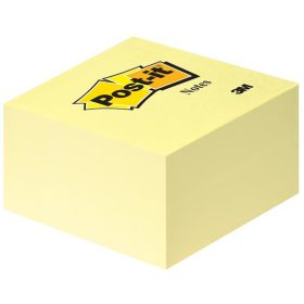   Öntapadó jegyzettömb, 76x76 mm, 450 lap, 3M POSTIT, sárga (LP636B)
