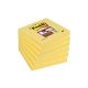 Öntapadó jegyzettömb, 76x76 mm, 90 lap, 3M POSTIT Super Sticky, kanári sárga (LP654SSCY)