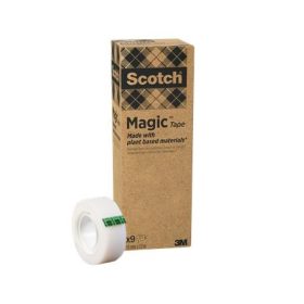   Ragasztószalag, 19 mm x 33 m, környezetbarát, 3M Scotch® Magic™, áttetsző (LP90019339)
