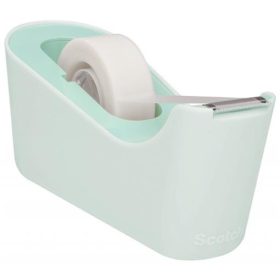   Ragasztószalag-adagoló, asztali, feltöltött, 3M SCOTCH C18, menta (LPC180400)