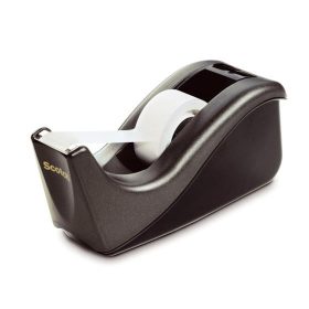   Ragasztószalag-adagoló, asztali, 3M SCOTCH C60, fekete (LPC60F)