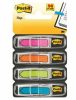 Jelölőcímke, műanyag, 4x24 lap, 11,9x43,2 mm, nyíl, 3M POSTIT, vegyes (LPJ684ARR4)