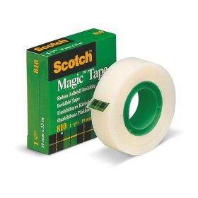   Ragasztószalag, 19 mm x 33 m, 3M SCOTCH Magic Tape 810 (LPM81019)