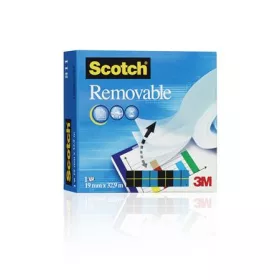   Ragasztószalag, 19 mm x 33 m, eltávolítható, 3M SCOTCH Removable 811 (LPM811R)