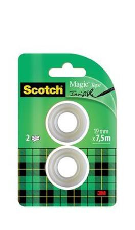 Ragasztószalag, 19 mm x 7,5 m, 3M SCOTCH Magic tape 810 (LPM81975R2)