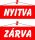 Információs tábla, 22x8,5 cm, kétoldalas, Nyitva/Zárva, piros (LUIN007)