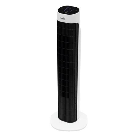 Oszlopventilátor, távirányítóval, 79 cm, 45 W, HOME, fekete (LUSE060)