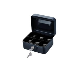   Pénzkazetta, 152x118x80 mm, VICTORIA FACILITY, fekete (LVFPK1512FK)